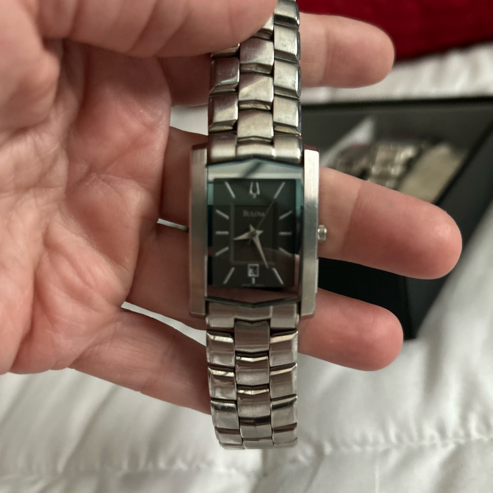 Men’s Bulova Silver Watch